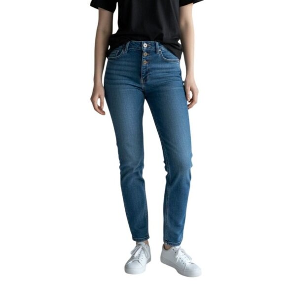 Veronica Beard Women's Size 28 Debbie Ankle High Rise Skinny Jeans - Picture 2 of 12